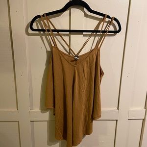 We the free pima/modal v hem tank size small